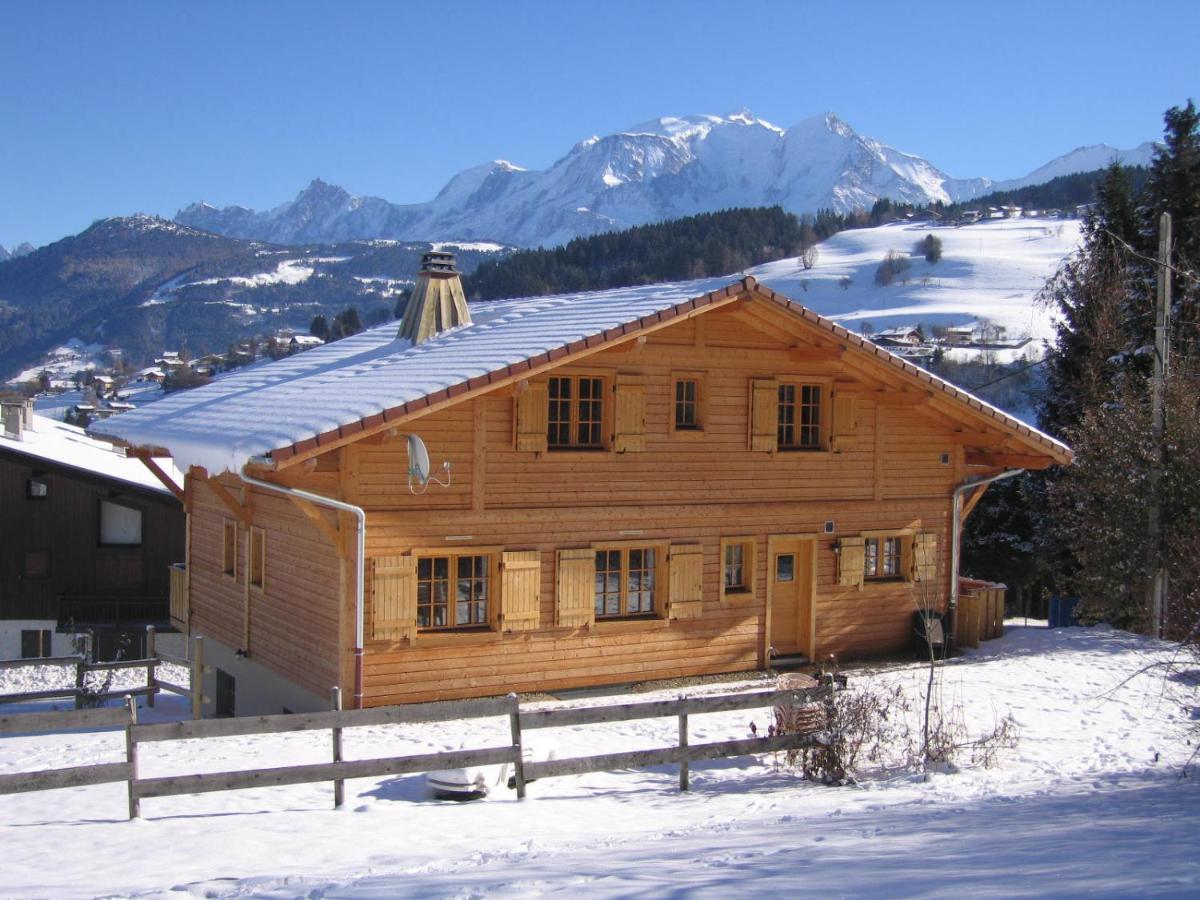 Chalet Le Sabot De Venus Combloux Exteriör bild