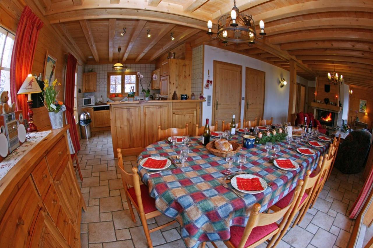 Chalet Le Sabot De Venus Combloux Exteriör bild