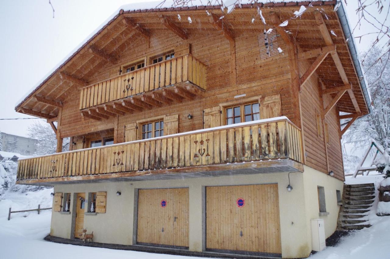 Chalet Le Sabot De Venus Combloux Exteriör bild
