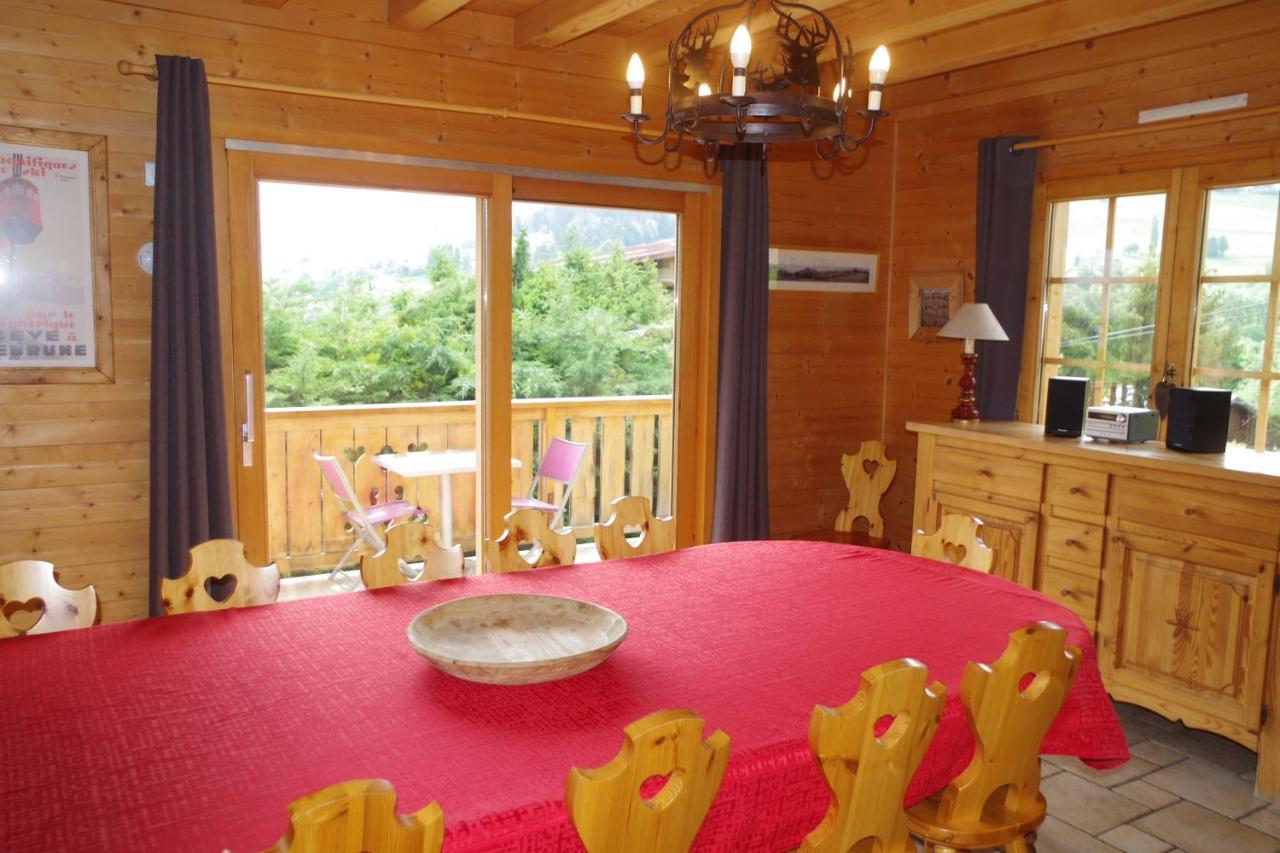 Chalet Le Sabot De Venus Combloux Exteriör bild