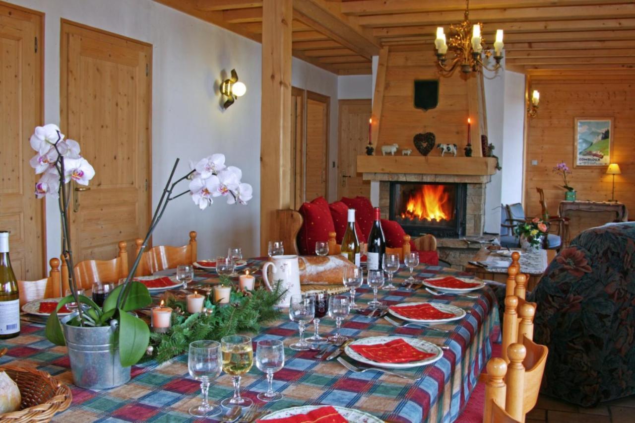 Chalet Le Sabot De Venus Combloux Exteriör bild